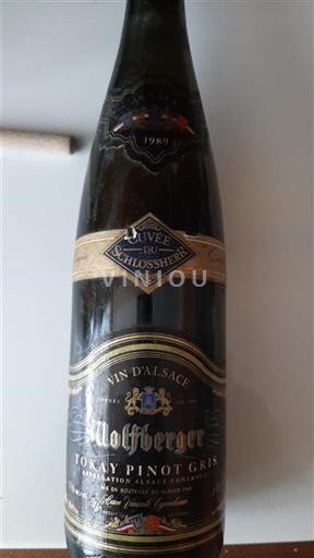 Alsace Grand Cru Wolfberger du Schlossherr 1989