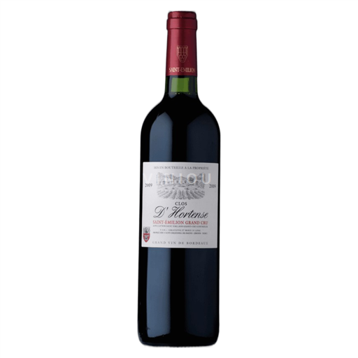 Vin Rouge sec Château Clos Hortense 2015 France Bordeaux Saint-Émilion