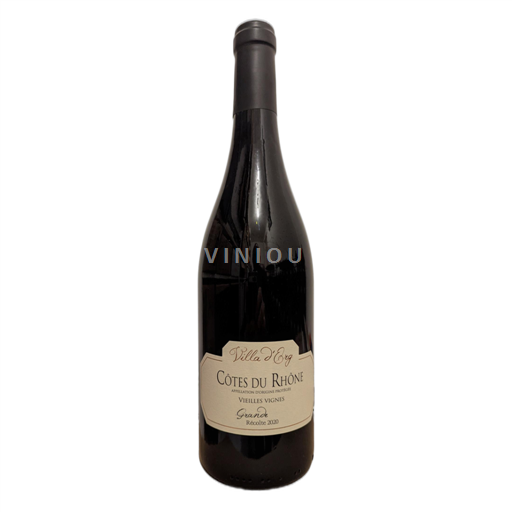 Vallée du Rhône Côtes-du-rhône Villa ERG Vieilles Vignes 2020