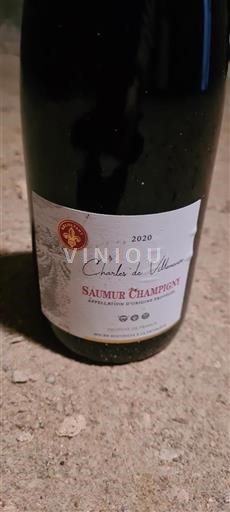Vallée de la Loire Saumur-champigny Charles de Villeneuve 2020