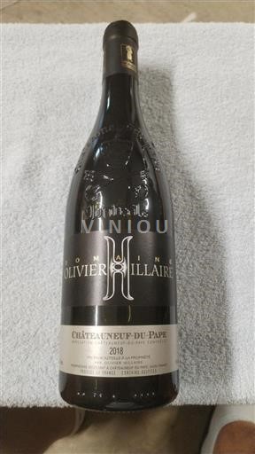 Vallée du Rhône Châteauneuf-du-pape Domaine Olivier Hillaire 2018