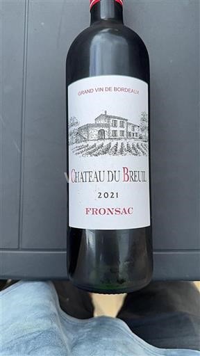 Bordeaux Fronsac Château Breuil 2021