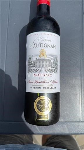 Bordeaux Médoc Château Plautignan 2021