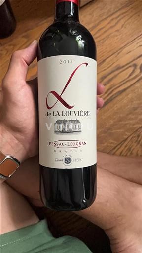 Bordeaux Pessac-Léognan La Louvière 2018