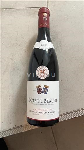 Borgogna Côte-de-beaune Domaine Lycée Viticole 2023