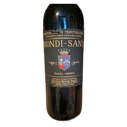 Vin Rouge sec Biondi-Santi 1996 Italie Toscane Brunello di Montalcino