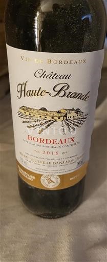 Bordeaux Château Haute-Brande 2016