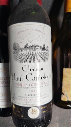 Bordeaux Ikke specificeret Château Haut-Canteloup 1998