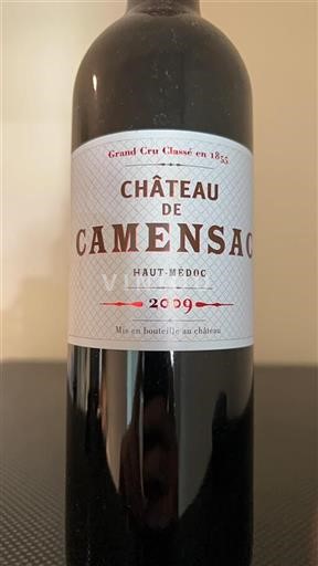 Bordeaux Haut-Médoc Grand Cru Camensac 2009