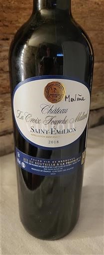 Bordeaux Saint-Émilion Château La Croix Fourche Mallard Marlène 2018