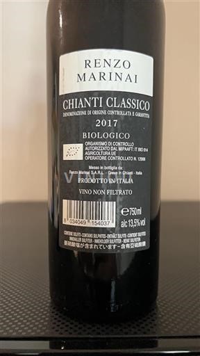 Toscana Chianti Classico Renzo Marinai 2017