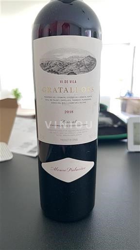 Catalonia Priorat Alvaro Palacios Vi de Vila Gratallops 2018