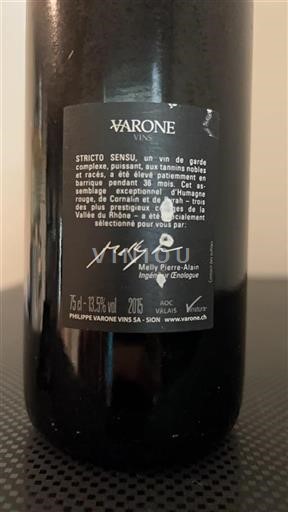Vallese Non specificato Varone Stricto Sensu 2015