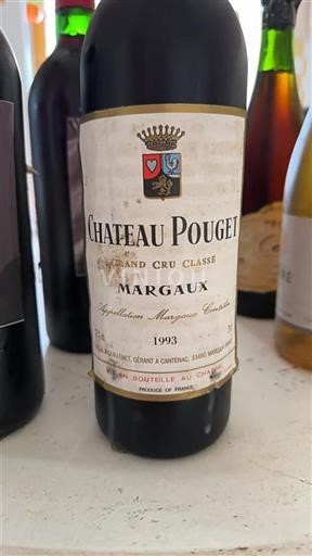 Bordeaux Margaux Grand Cru Pouget 1993