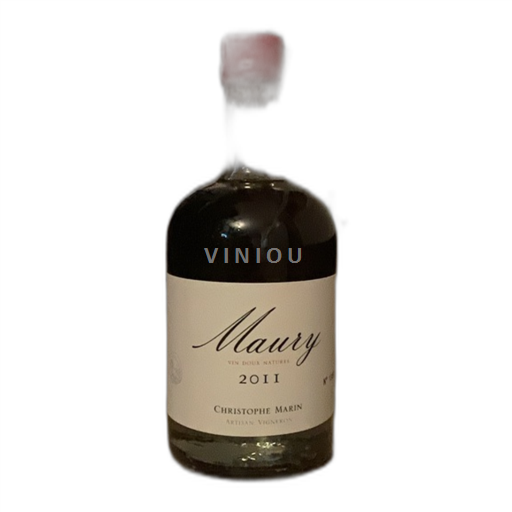Roussillon Maury Christophe Marin 2011