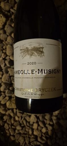 Borgogna Chambolle-Musigny Christophe Bryczek 2020