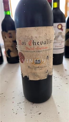 Bordeaux Saint-Émilion Barton & Guestier Roi Chevalier 1993
