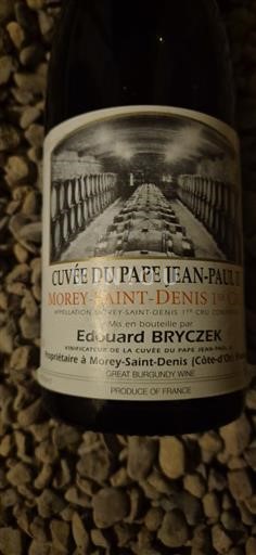 Bourgondië Morey-saint-denis Premier Cru Edouard Bryczek du Pape Jean-Paul II 2002