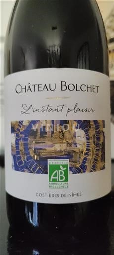Rona dolina Costières de Nîmes Château Bolchet L'instant plaisir 2023