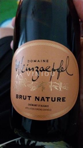 Alsazia Crémant d'Alsazia Domaine Weinzaepfel Brut Nature 2019