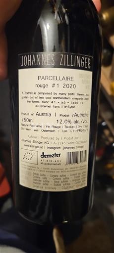 Nederøstrig Ikke specificeret Johannes Zillinger Parcelaire #1 2020