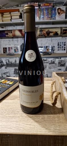 Beaujolais Chiroubles Vignerons de Bel-Air Saisons Été festif 2021