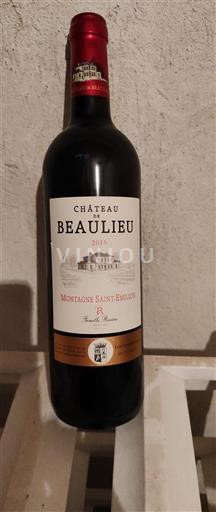 Bordeaux Montagne-saint-émilion Château Beaulieu 2015