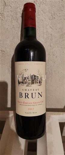 Bordeaux Saint-Émilion Grand Cru Grand Cru Château Brun 2017