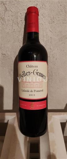 Bordeaux Lalande-de-Pomerol Château Belles-Graves 2015