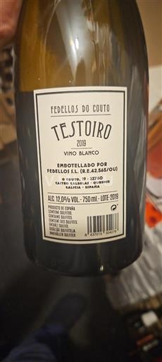Galice Fedellos do Couto Testoiro 2019