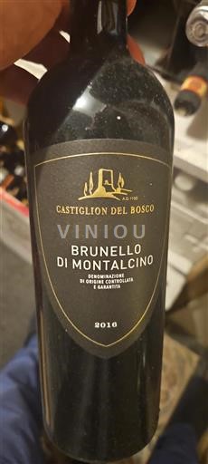 Toscana Brunello di Montalcino Castiglion del Bosco 2016