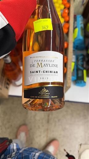 Vin Rosé sec Terrasses de Mayline Cave de Roquebrun 2023 France Languedoc Saint-Chinian AOC
