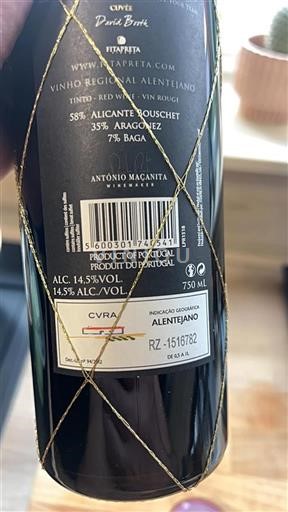 Portugalska Alentejo Fitapreta David Booth 2015
