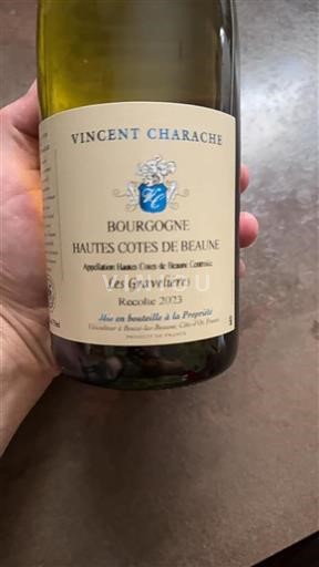 Burgundy Hautes-Côtes de Beaune Vincent Charache Les Gravelières 2023