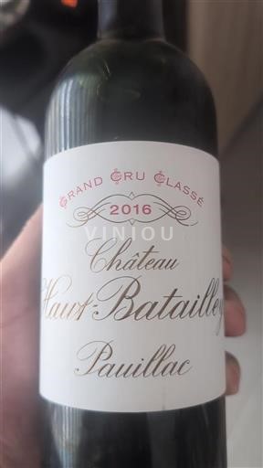 Bordeaux Pauillac Château Haut-Batailley 2016