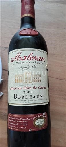 Bordéus Malesan 2000
