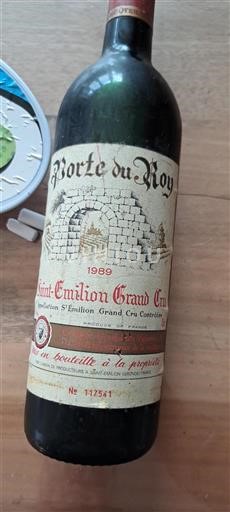 Burdeos Saint-Émilion Gran Cru Grand Cru Porte du Roy 1989