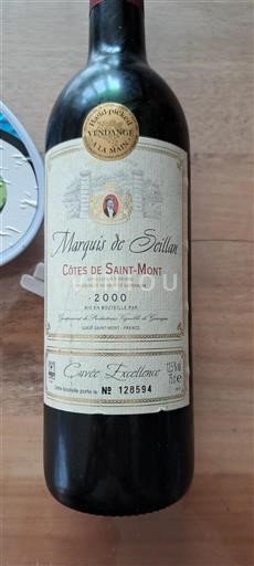 Sydvestfrankrig Ikke specificeret Marquis de Seillan Excellence 2000