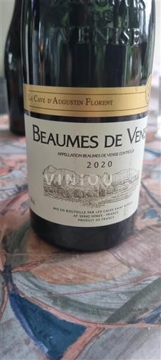 Rhône Valley Beaumes de Venise La Cave Augustin Florent 2020
