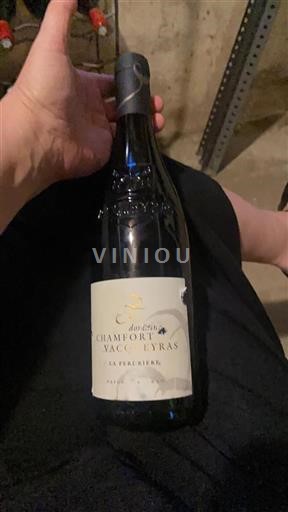 Rhônen laakso Vacqueyras Chamfort La Pierre Ei vuosikertaa
