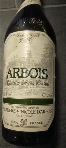 Jura Arbois Fruitière Vinicole Arbois 1986