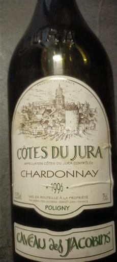 Jura Côtes du Jura Caveau des Jacobins 1996