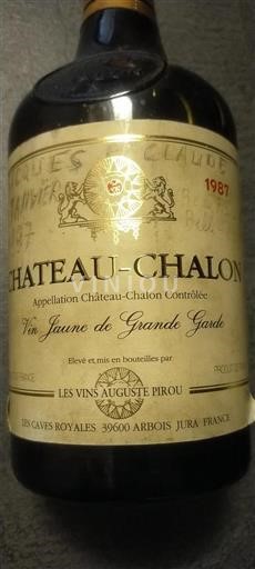 Jura Château-Chalon Grand Cru Les Vins Auguste Pirou Vin Jaune de Grande Garde 1987