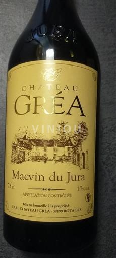 Jura Macvin-du-Jura Château Gréa Non-Vintage