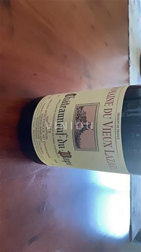 Rhône Valley Châteauneuf-du-Pape Domaine Vieux Lazaret 2020