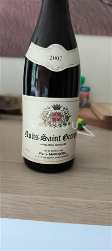 Bourgondië Nuits-saint-georges Pierre Mareschal 2007