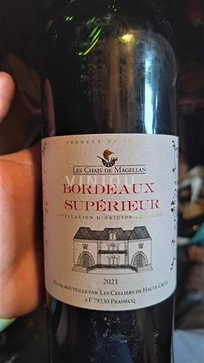 Bordeaux Bordeaux superiore Les Chais de Magellan 2021