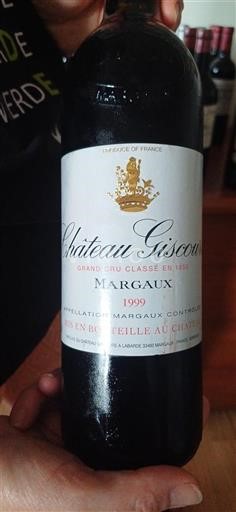 Bordeaux Margaux Grand Cru Château Giscours 1999