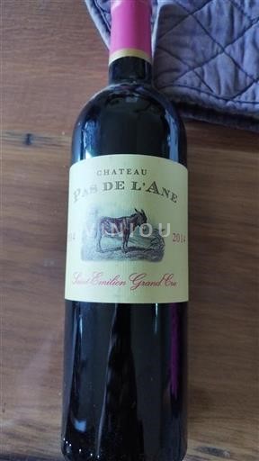 Bordeaux Saint-Émilion Grand Cru Château Pas de l'Âne 2014