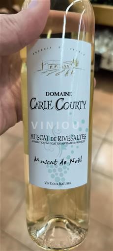 Roussillon Muscat de Rivesaltes Domaine Carle Courty Muscat de Noël Ei vuosikertaa